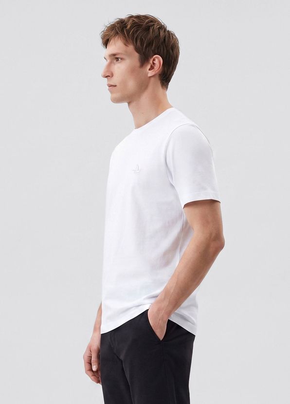Beymen Club Regular Fit White T-Shirt - 3