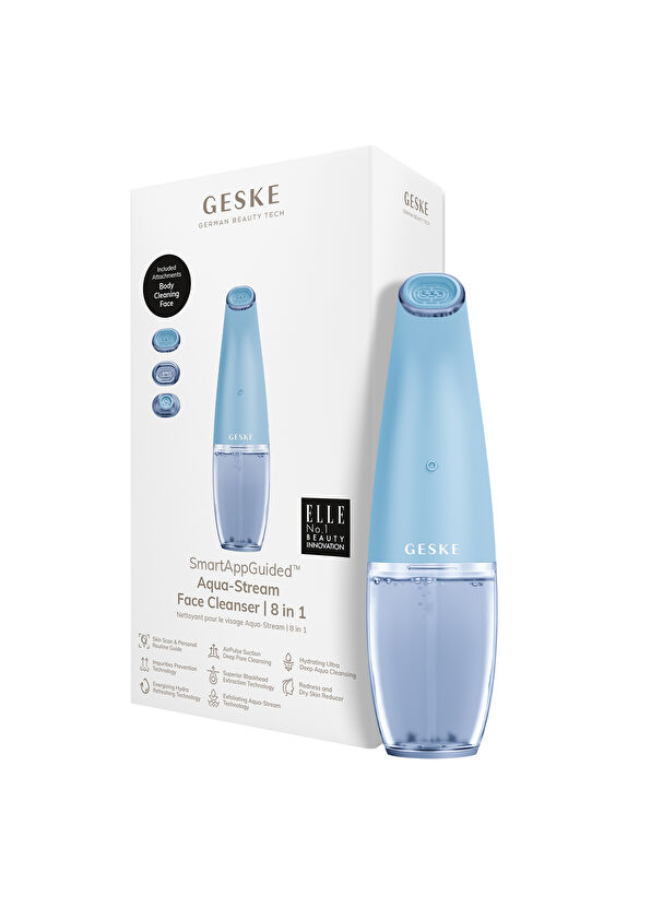 Geske 8 i 1 Arada Mavi Cilt Temizleme Cihazı - 4