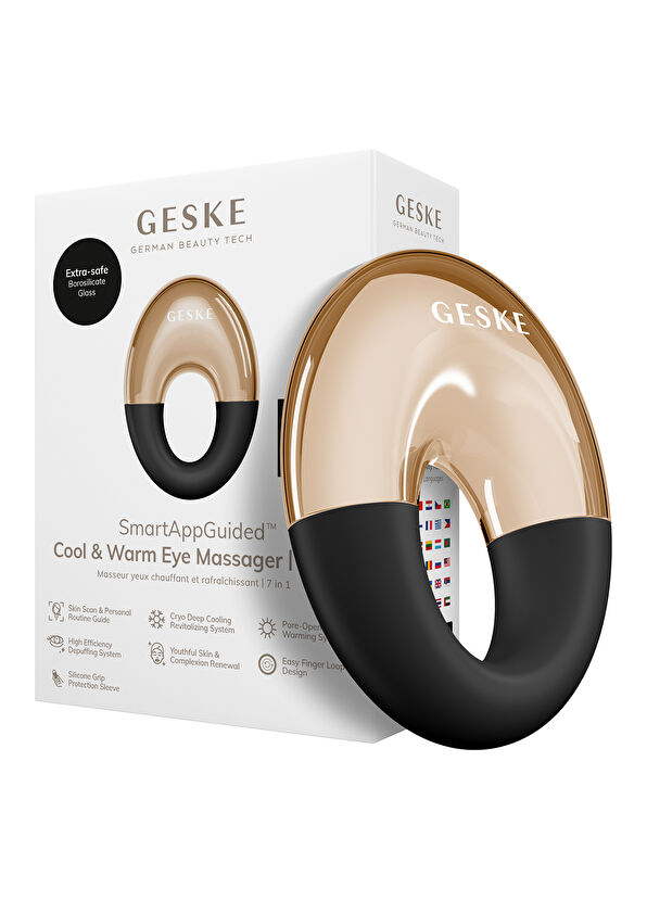 Geske Cool & Warm Eye Massager Black 7-in-1 Cool & Hot Eye Massager - 3