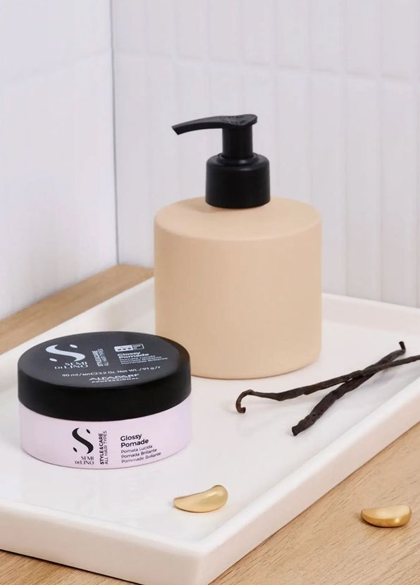 Alfaparf Semi Di Lino Styling Glossy Glossy Pomade 90 ml - 3