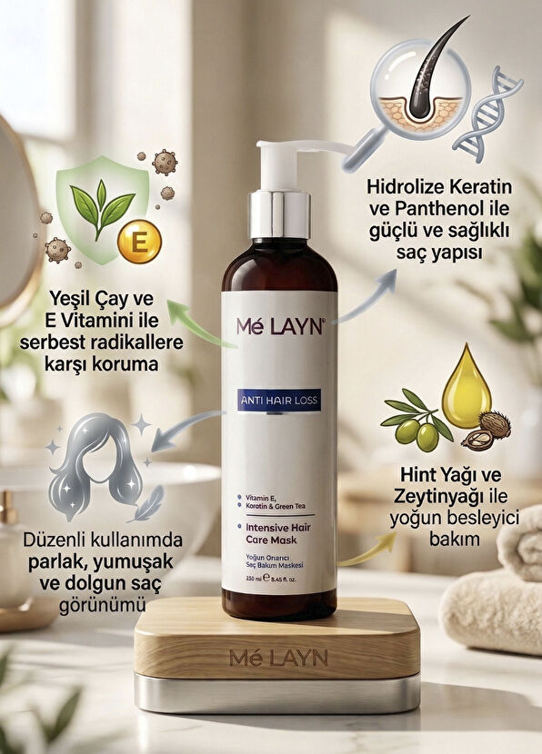 Melayn Intensive Hair Care Intensive Repair Hair Care Mask 250 ml - 4
