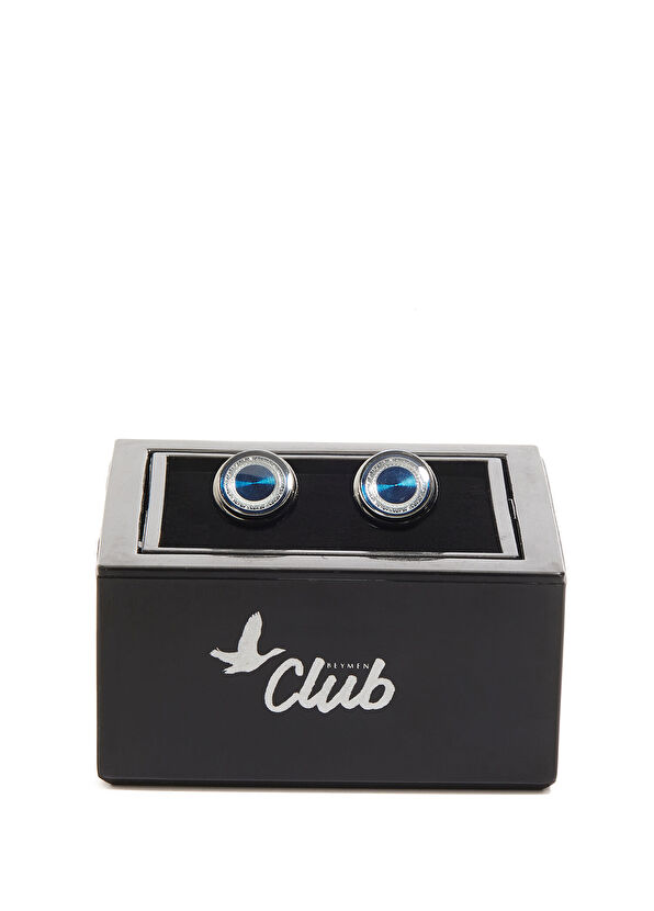 Beymen Club Lacivert Dokulu Kol Düğmesi - 2