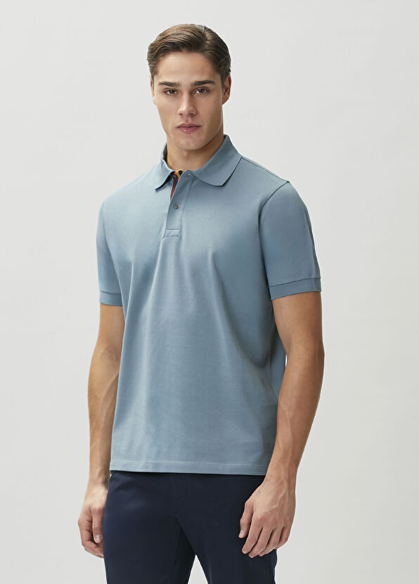 Paul Smith Artist Stripe Gri Polo T-shirt - 3