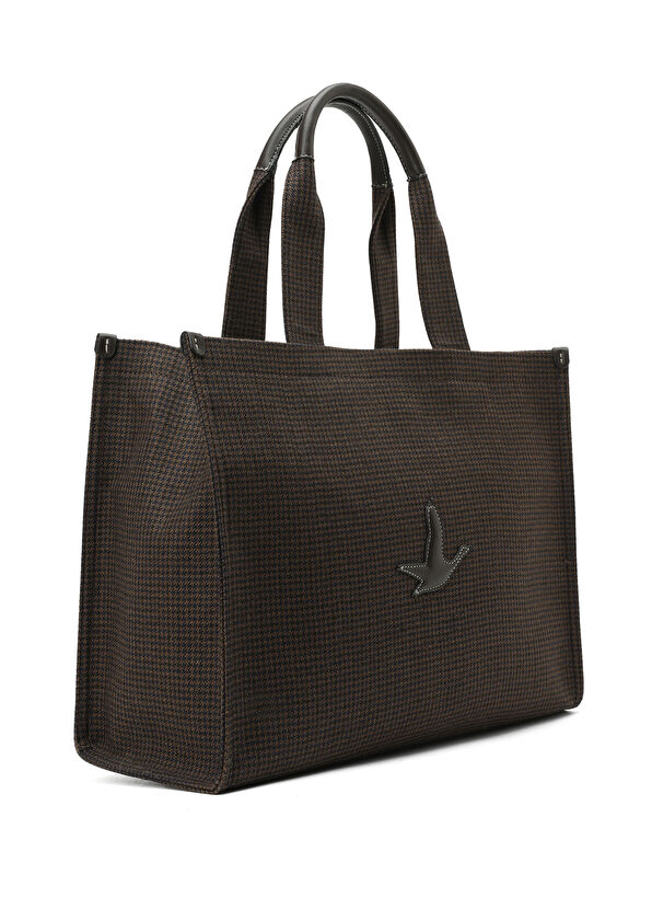 Beymen Club Women's Shopping Bag With Brown Goose Logo - 2