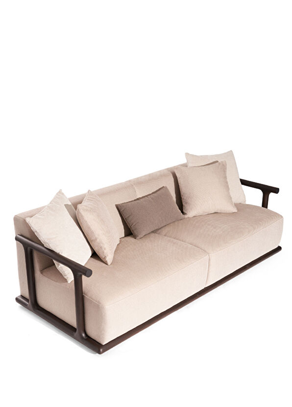 Lasttouch Olina Kaz Tüyü İçerikli Bej Kanepe - 3