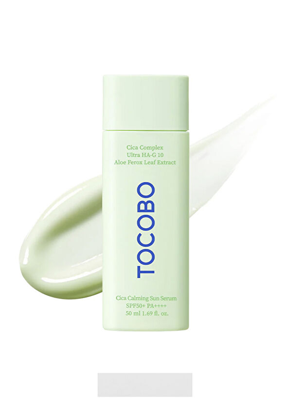 Tocobo Cica Calming Sun Serum SPF50+ PA++++ Yatıştırıcı Nemlendirici Güneş Koruyucu Krem 50 ml - 2