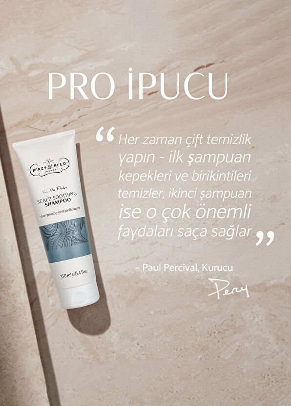 Percy & Reed I'm No Flake Saç Derisi Yatıştırıcı Kepek Karşıtı Şampuan 250 ml - 2