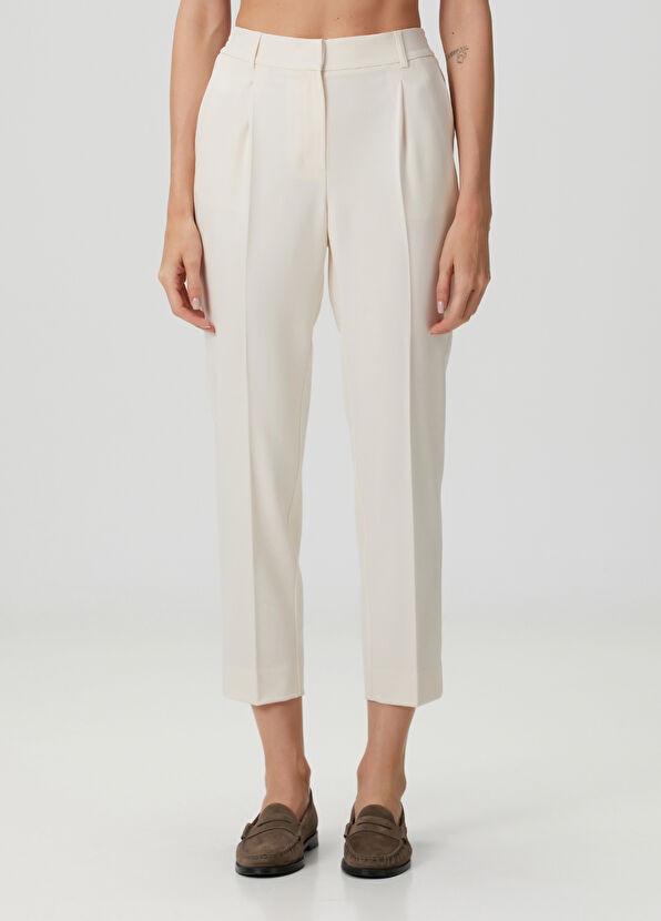 Beymen Club Ekru Cigarette Pantolon - 2