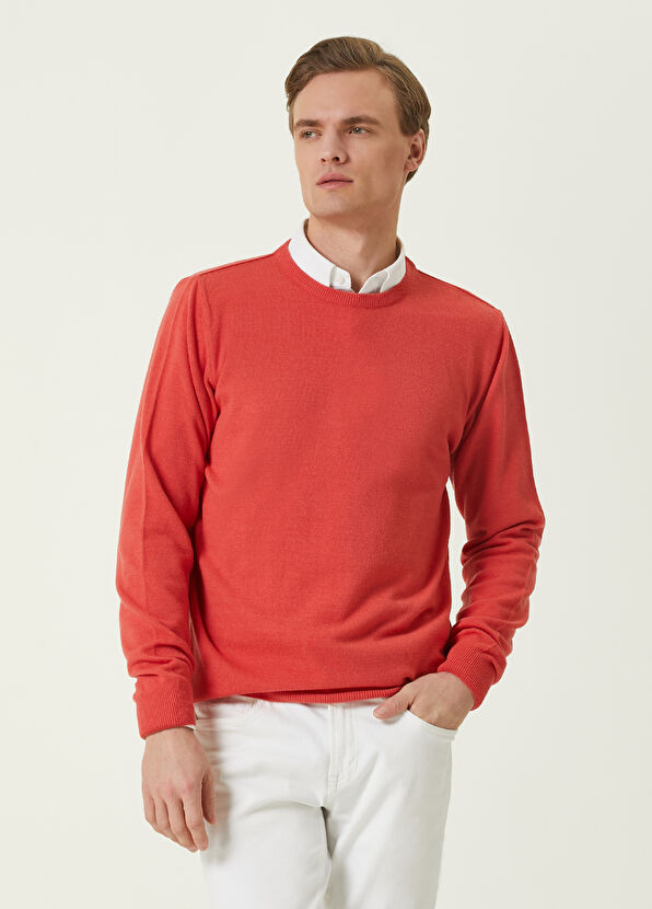 Beymen Club Nar Çiçeği Yün Kazak - 1