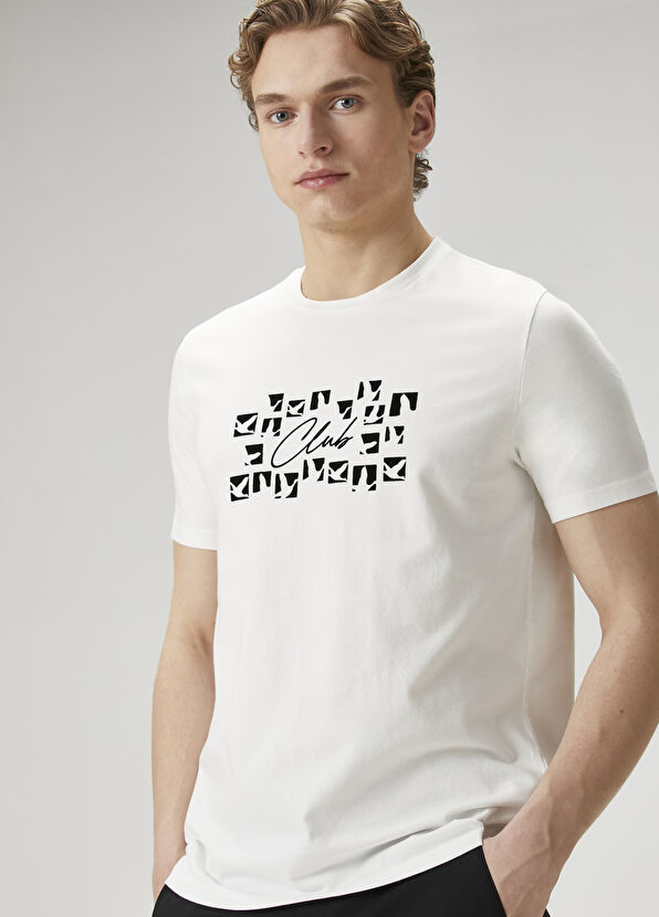 Beymen Club Beyaz T-shirt - 1