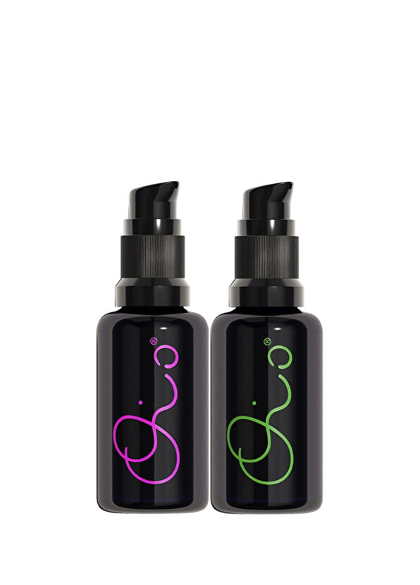 Oiolab Glow Serum + Calming Creamy Emulsion Yüz Bakım Seti 2x30 ml - 1