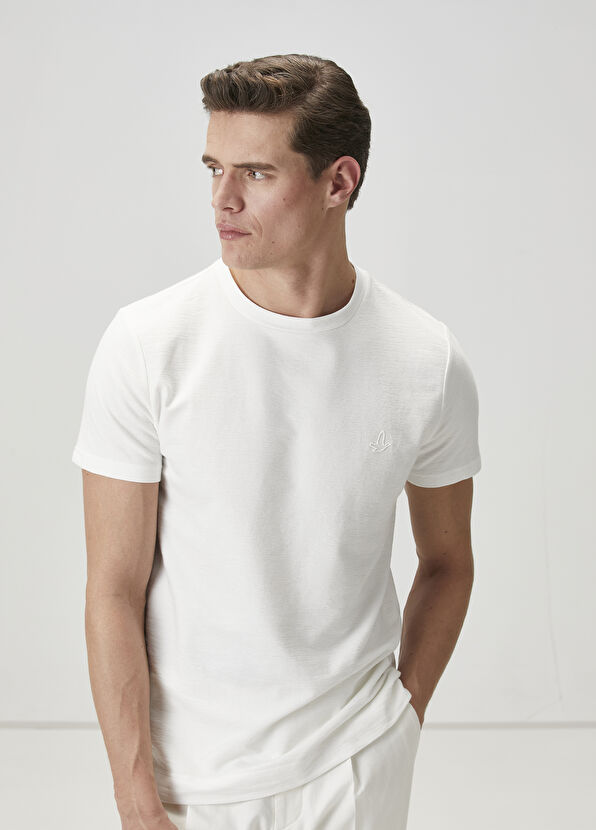Beymen Club Relax Fit Beyaz T-shirt - 1