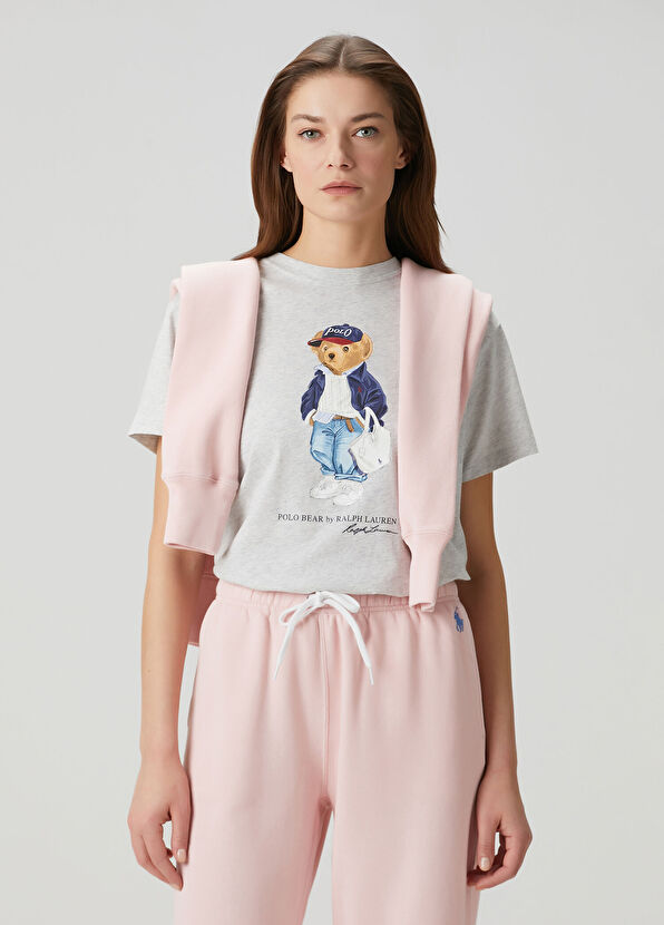 Polo Bear Gri T-shirt - Görsel 2