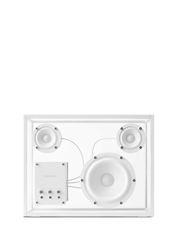 Transparent Speakers Beyaz Şeffaf Hoparlör - 1