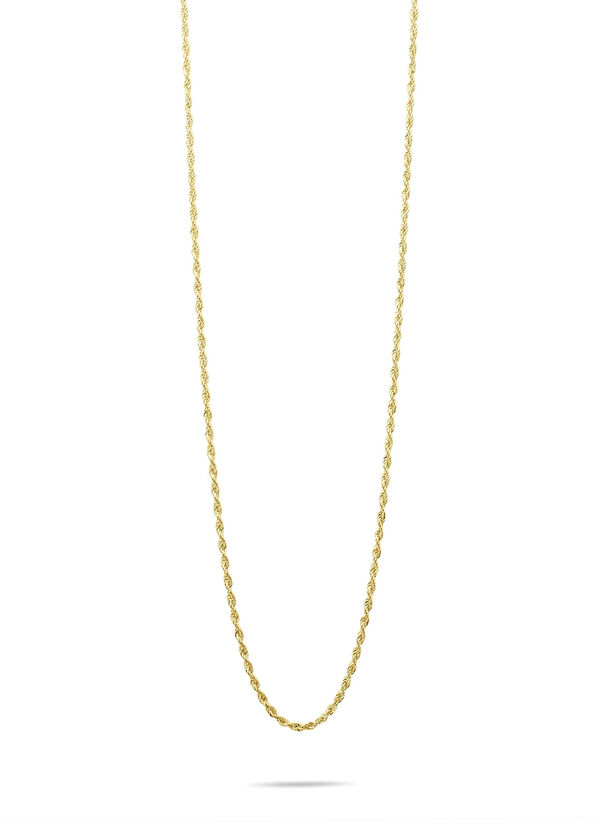 Burgu Zincir 14 Ayar Unisex Kolye - Görsel 2