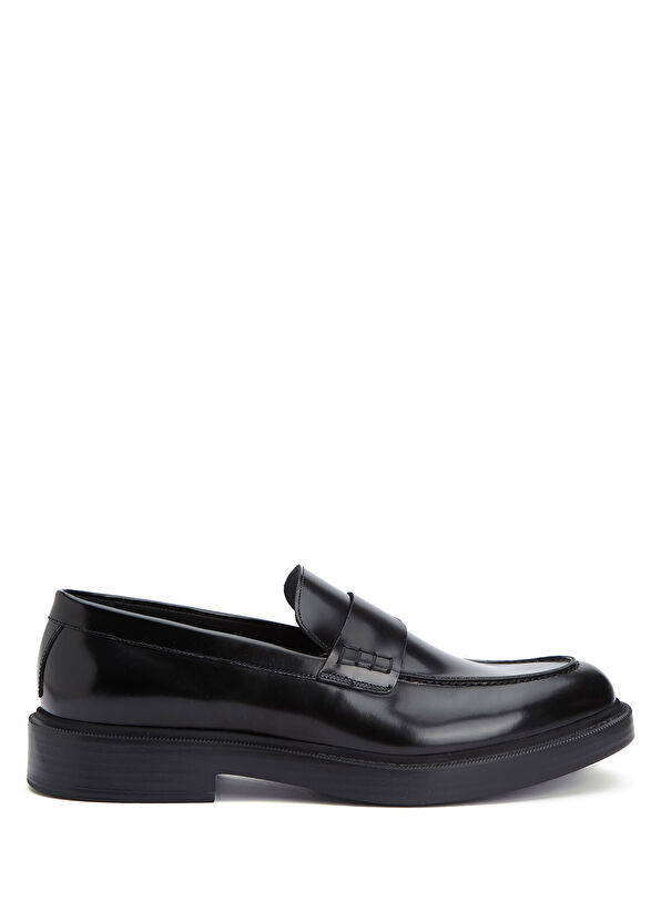 Beymen Club Black Men's Leather Loafer - 1