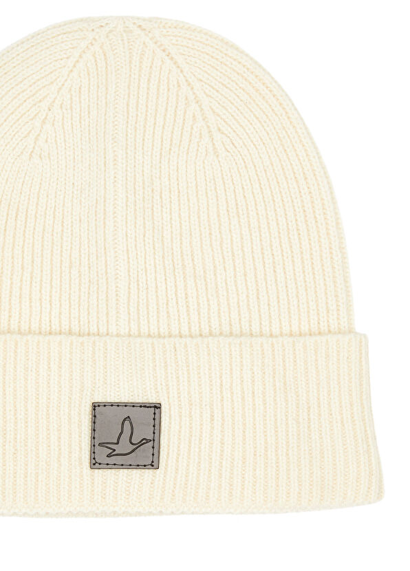 Beymen Club Women's Off-Rib Wool Beanie - 2