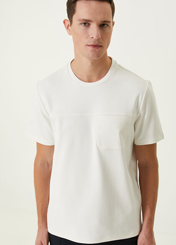 Beymen Club Kırık Beyaz T-shirt - 2