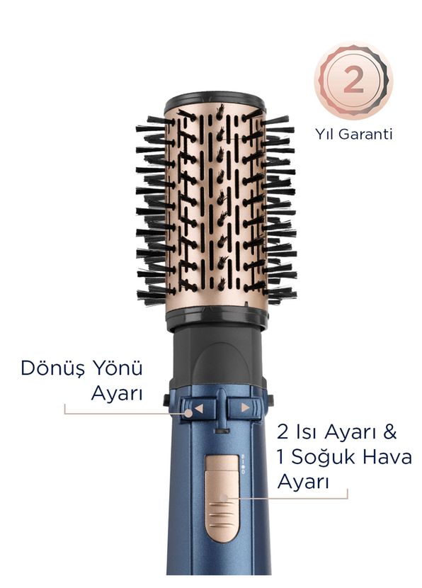 BaByliss AS965E StylePro 1000W Döner Başlıklı Hava Üflemeli Saç Şekillendirici Seti - 3