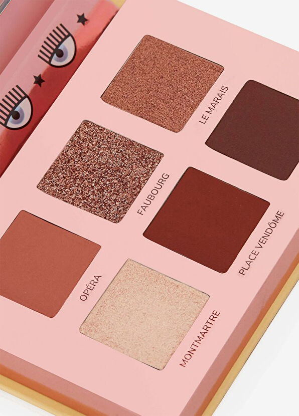 Chiara Ferragni Paris Brown Eyeshadow Palette Göz Farı Paleti 4,3 gr - 4