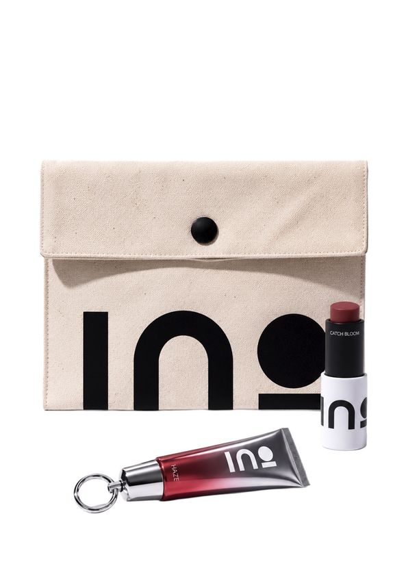 INO Beauty Cosmos Haze Lip Combo Stick Ruj Allık 4,5 gr ve Nemlendirici Lip Balm 15 ml Makyaj Seti - 1