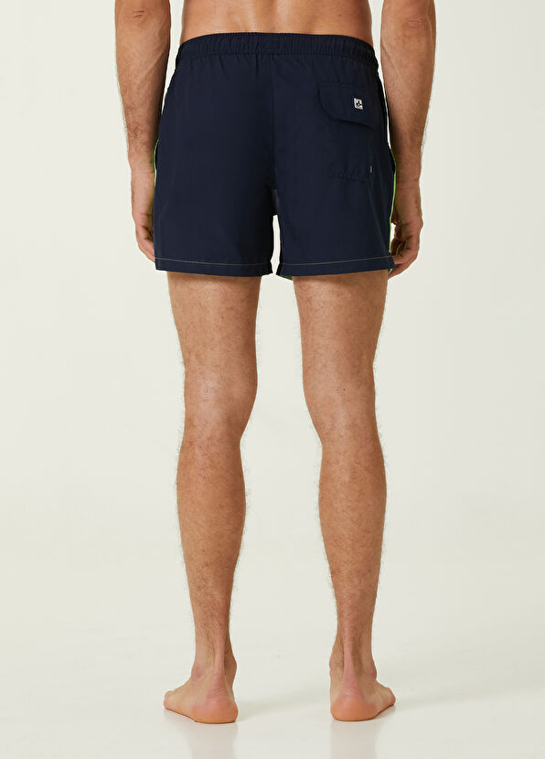 Beymen Club Yeşil Beli Kordonlu Çapa Baskılı Mayo - 4