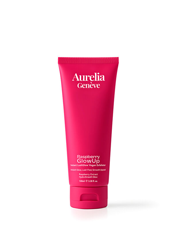 Aurelia Genève Raspberry Glowup Instant Lushglow Vegan Exfoliator - 1