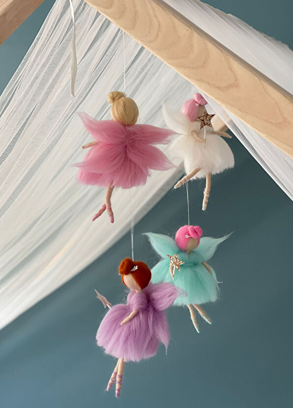 Good Night Kid Dans Eden Balerin Periler Dekoratif Obje - 2