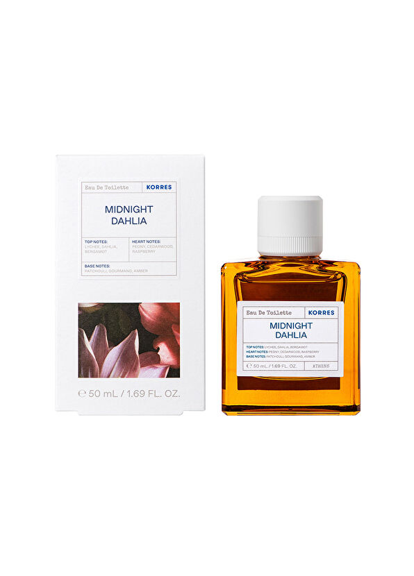 Korres Midnight Dahlia EDT 50 ml Unisex Perfume - 4