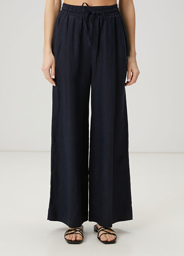 Beymen Club Lacivert Keten Pantolon - 2