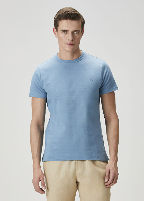 Beymen Club Relax Fit Mavi T-shirt - 3