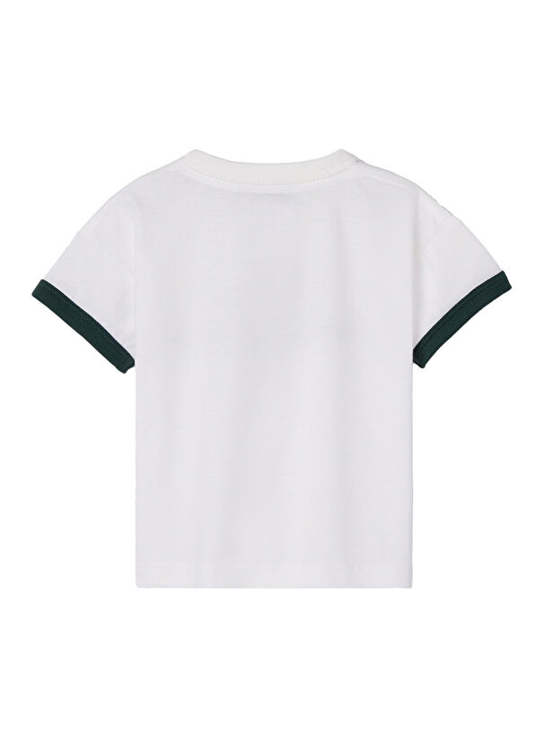 Gucci Beyaz Logo Baskılı Unisex Çocuk T-shirt - 2