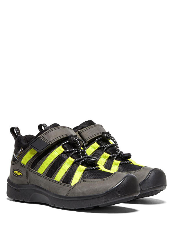 Keen Hikeport II Sport Black Evening Primrose Waterproof Unisex Kids Sneakers - 2