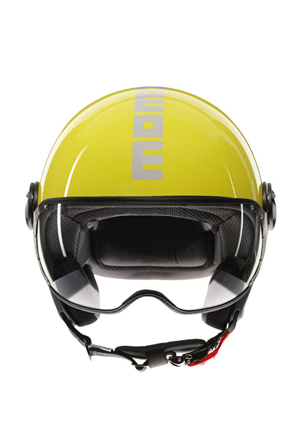 Momo Design Fgtr Classic Candy Yellow White Outdoor Motorcycle Helmet - 1
