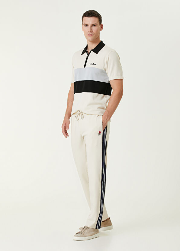 Les Deux - Raul Polo Yaka Kısa Kollu Triko - Çok Renkli