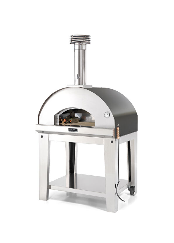 Fontana Forni Mangiafuoco Antrasit Odunlu Pizza Fırını - 1