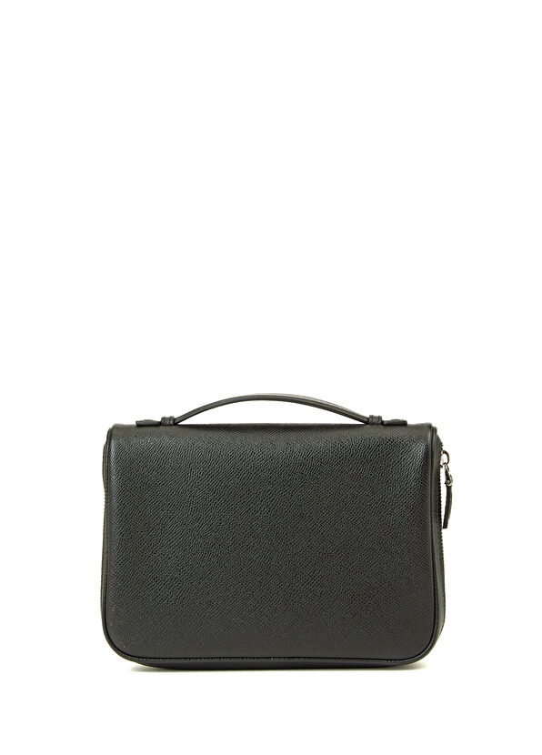 Sicily Siyah Erkek Deri Çanta - Görsel 5