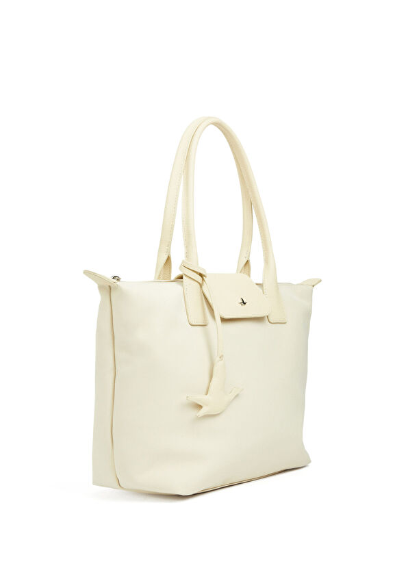 Beymen Club City Medium Ekru Kadın Alışveriş Çantası - 2