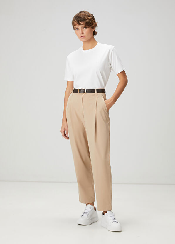 Beymen Club Açık Bej Havuç Pantolon - 1