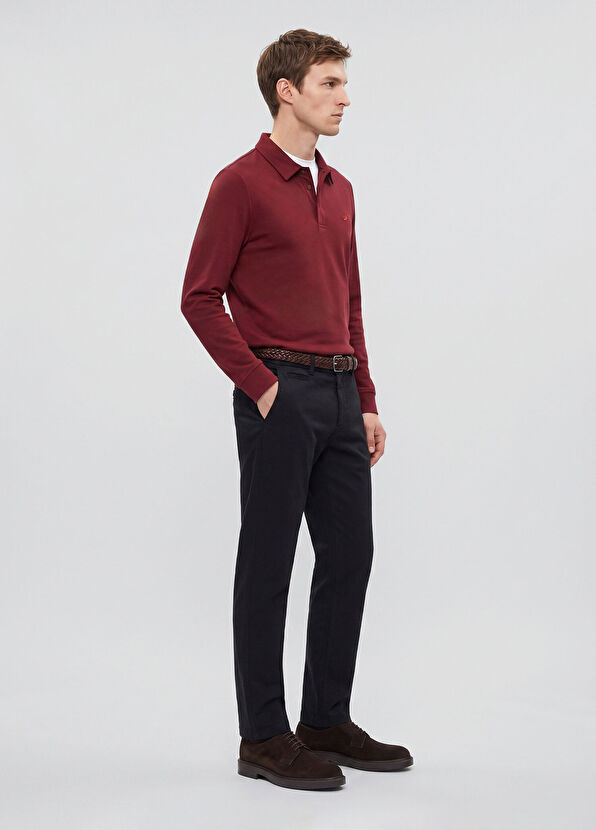 Beymen Club Comfort Fit Burgundy Polo T-Shirt - 3