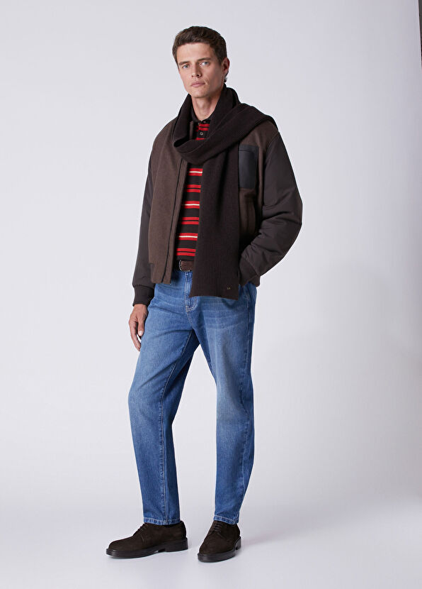 Beymen Club Brown Red Polo Sweatshirt - 3