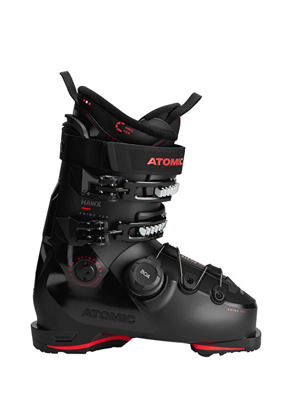 Atomic Hawx Prime 100 Boa Siyah Kırmızı Erkek Kayak Ayakkabısı - 1