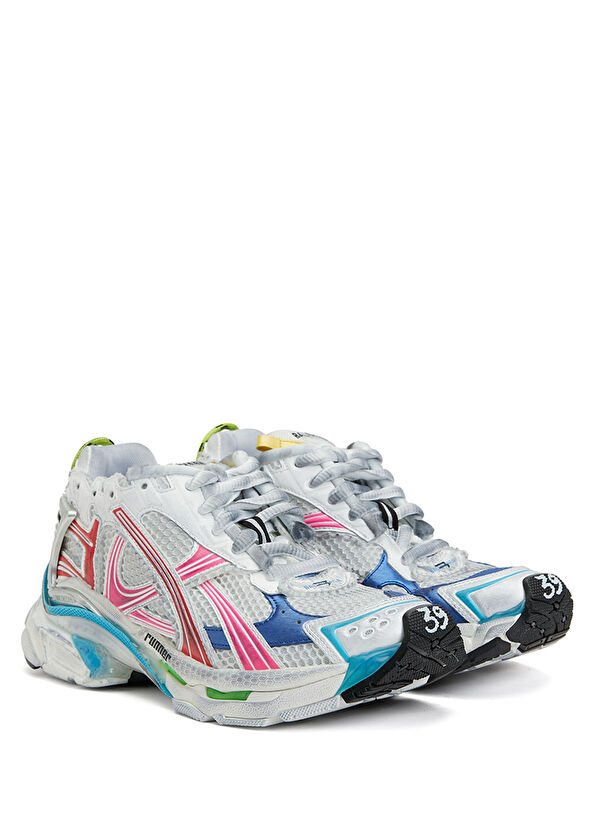 Runner Çok Renkli Kadın Sneaker - Görsel 4