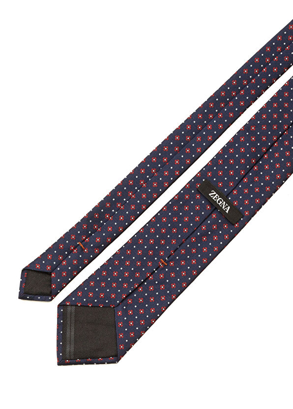 Zegna Çok Renkli İpek Kravat - 2