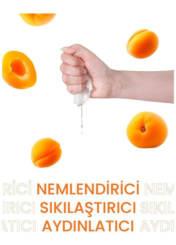 Dermal Apricot Collagen Extract Disposable Moisturizing 10-Pack Skin Care Mask - 2