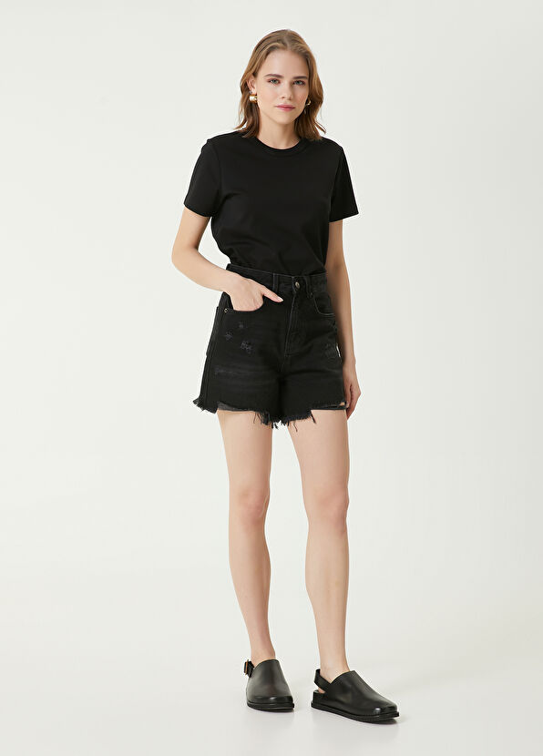 Siyah T-shirt Beymen Club Siyah T-shirt - 3