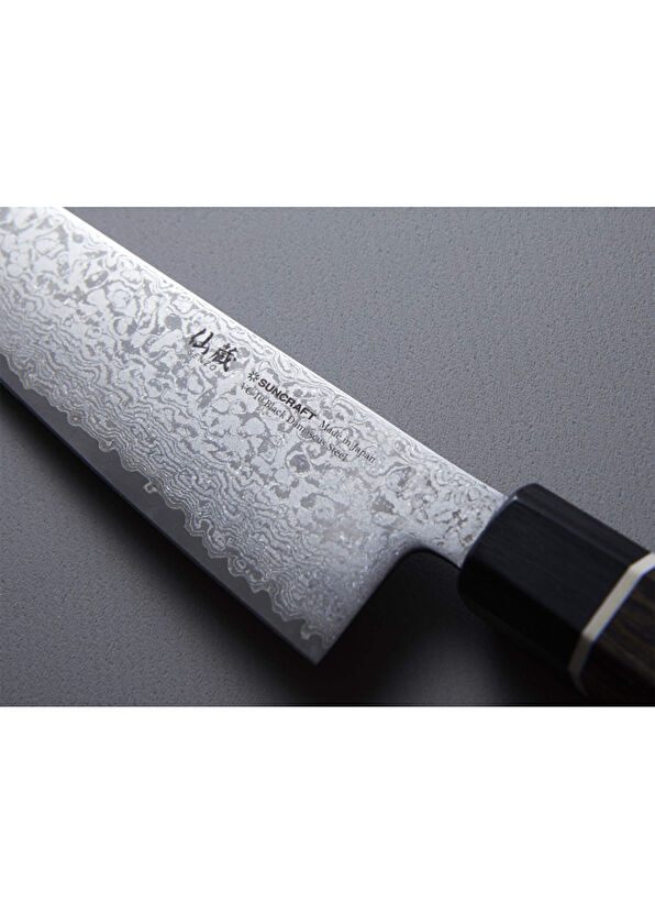 Suncraft Senzo Black Çelik Santoku Şef Bıçağı - 2