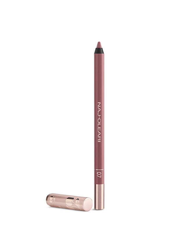 Naj Oleari Perfect Trace Lip Pencil Lush Pink 07 Vibrant Pink Lip Liner - 1