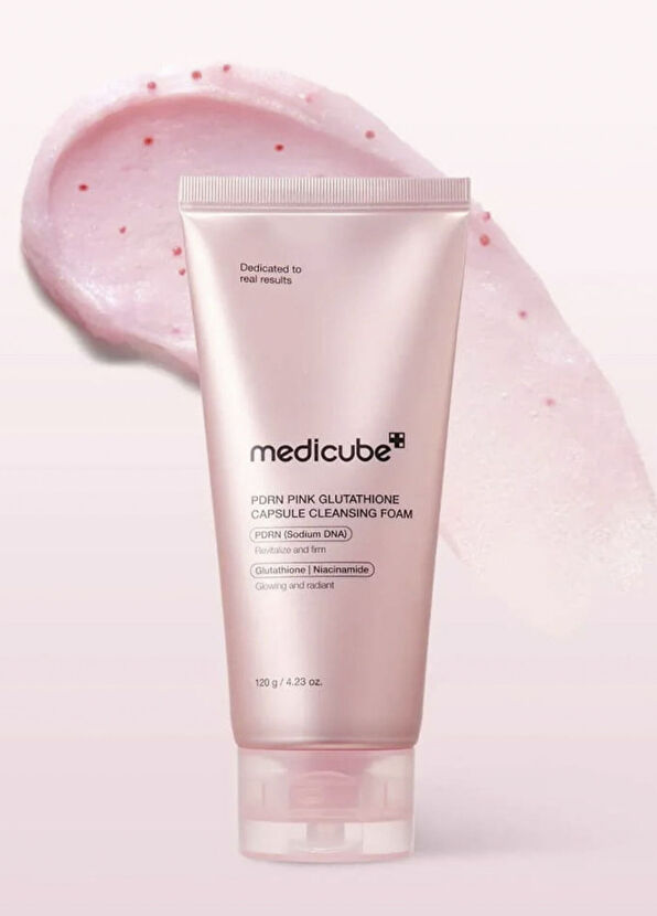 Medicube PDRN Pink Glutathione Capsule Cleansing Foam Arındırıcı Yüz Temizleme Köpüğü 120 gr - 2