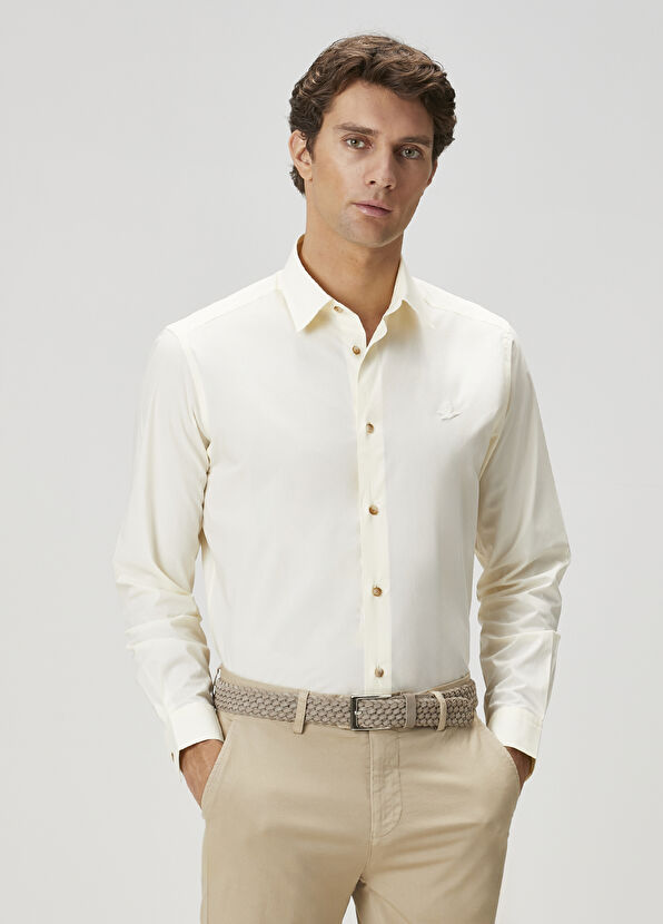 Beymen Club Mink Logo Detailed Shirt - 1